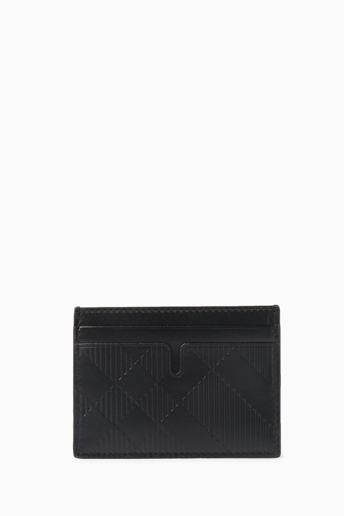 

Ms Sandon Cardholder in Leather, Black