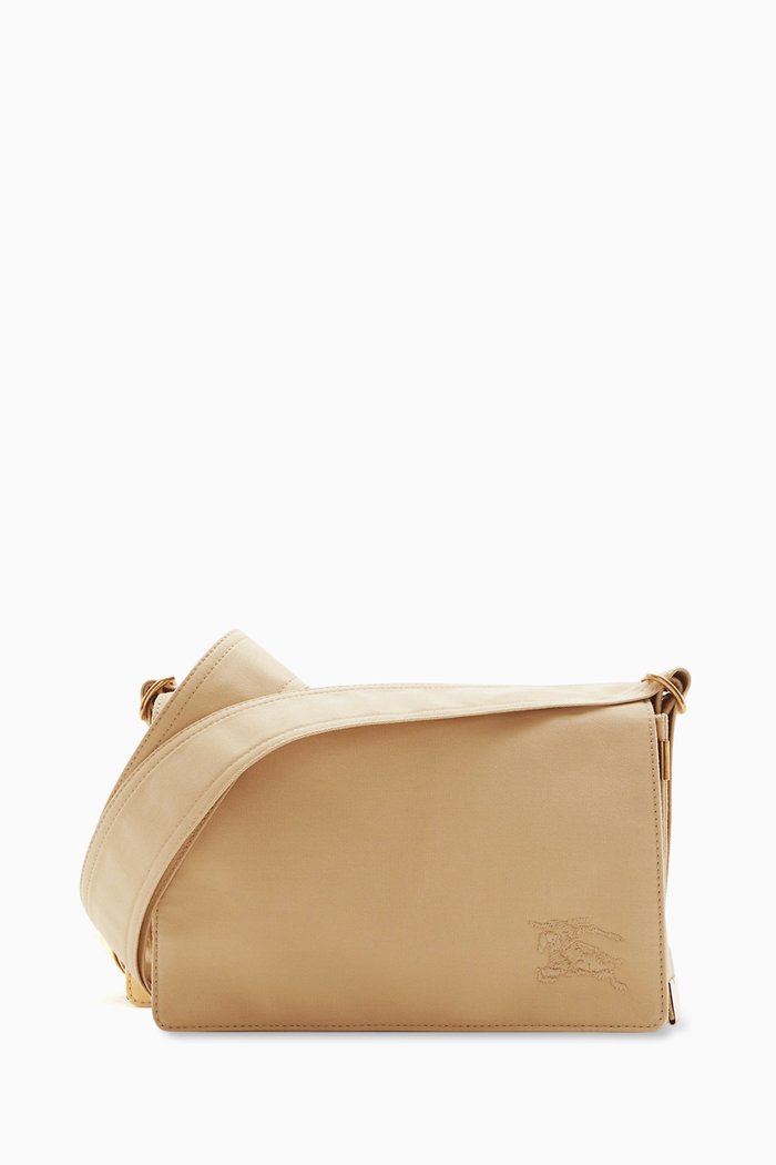 

Trench Crossbody Bag in Cotton-canvas, Neutral