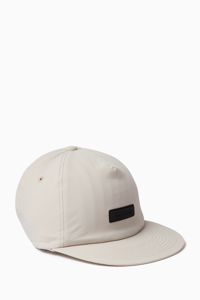 

Logo Baseball Hat in Nylon, Grey