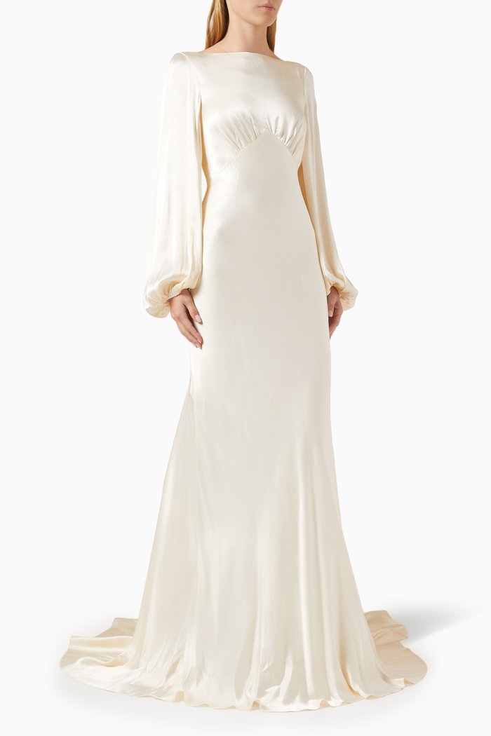 

La Lune Maxi Dress, Neutral