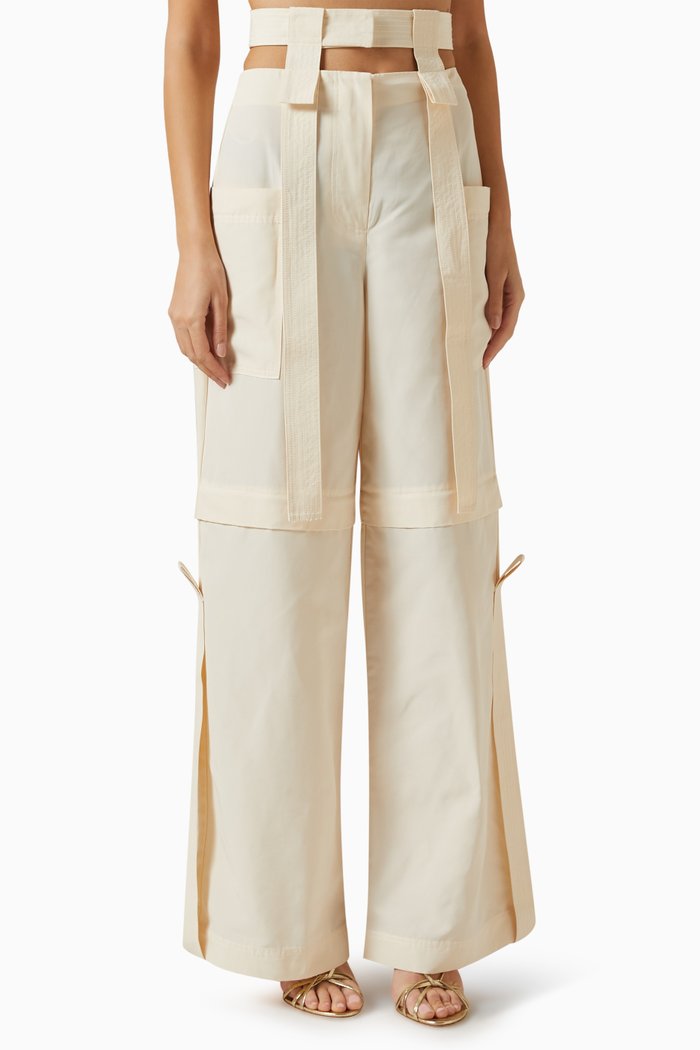 

Elliston Cut-out Cargo Pants, Neutral