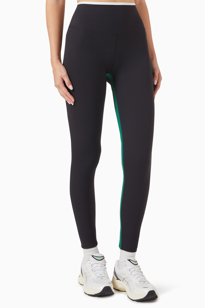 

Easton Rigor 7/8 Leggings in Stretch Nylon, Black