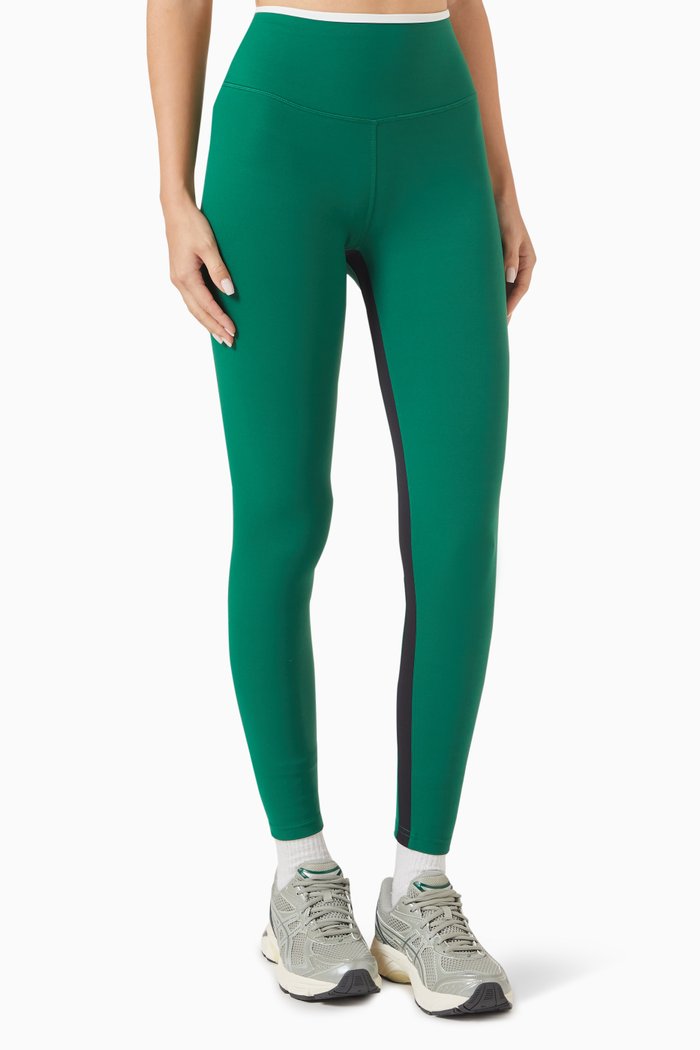 

Easton Rigor 7/8 Leggings in Stretch Nylon, Green