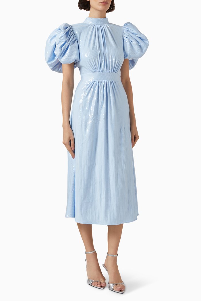 

Dawnana Sequinned Midi Dress, Blue