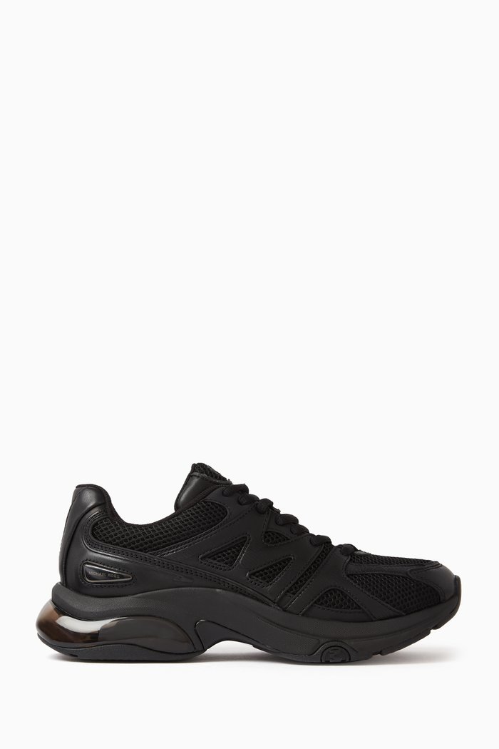 

Kit Extreme Sneakers in Mesh & Leather, Black