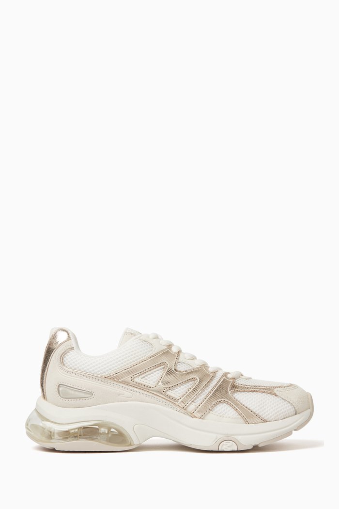 

Kit Extreme Sneakers in Mesh & Leather, White
