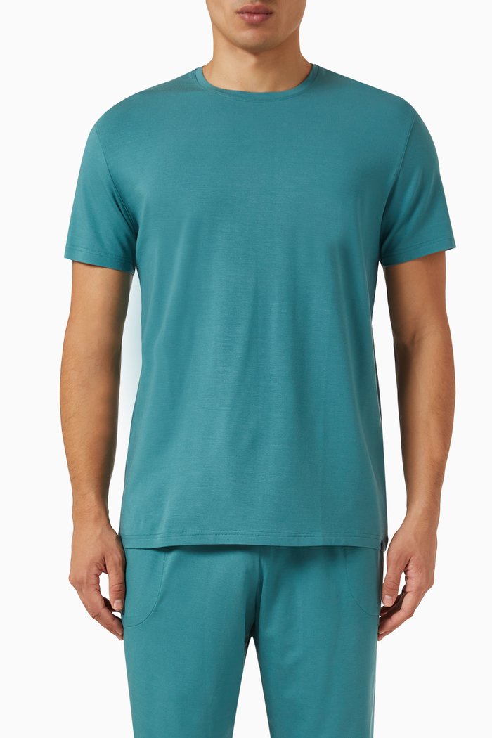 

Basel T-shirt in Modal, Green