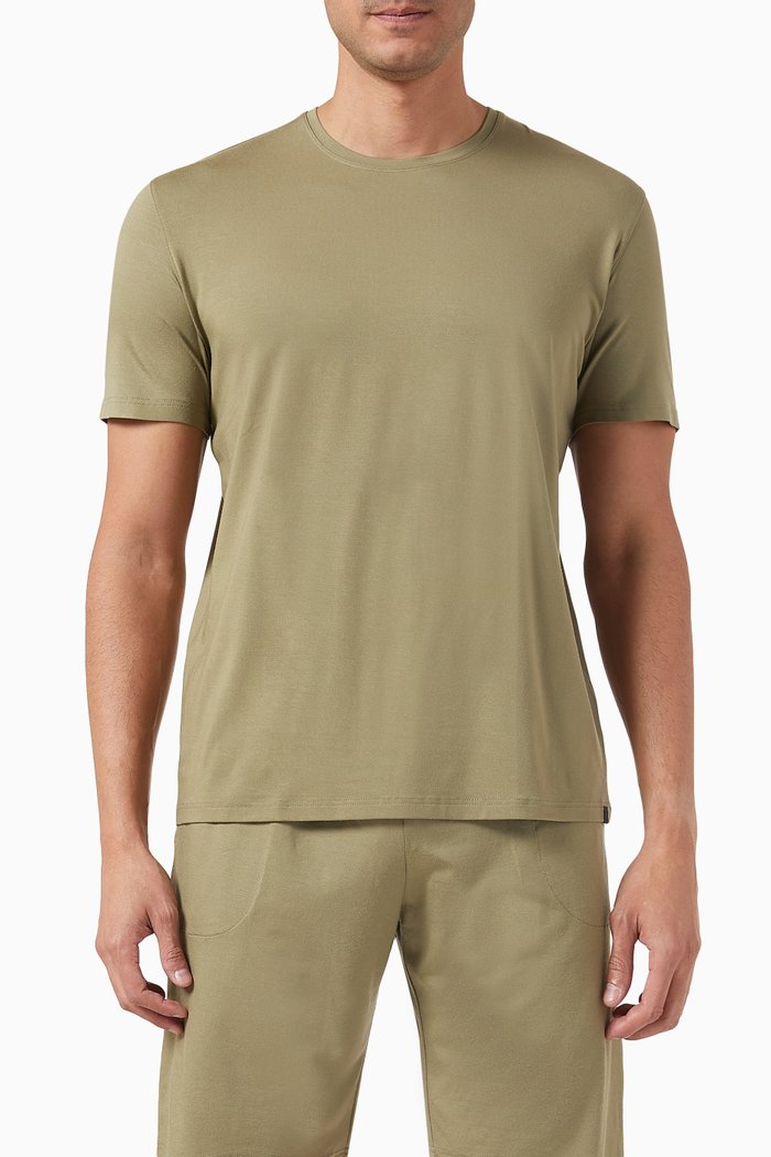 

Basel 16 T-shirt in Stretch Micro-modal, Neutral