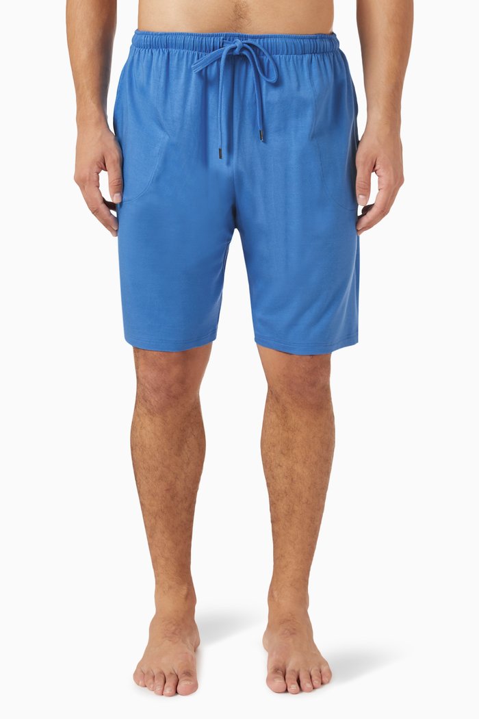 

Basel Shorts in Micro Modal, Blue