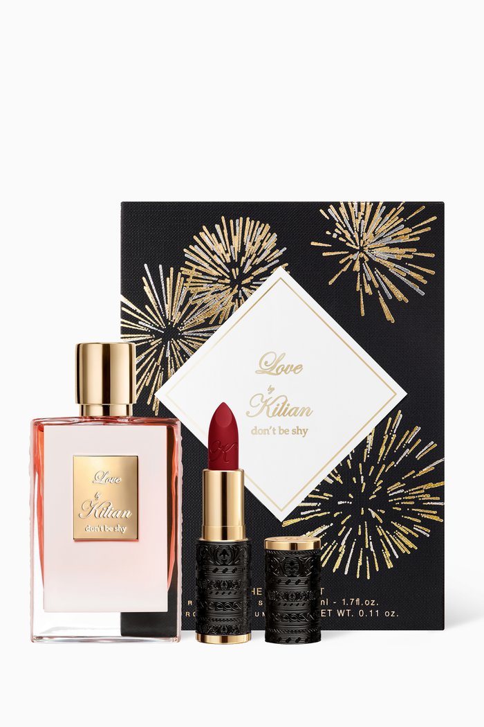 

Love, Don’t Be Shy & Le Rouge Parfum Icon Set, Colourless