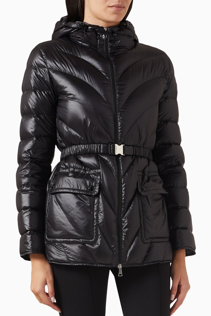 

Argenno Short Jacket in Nylon, Black