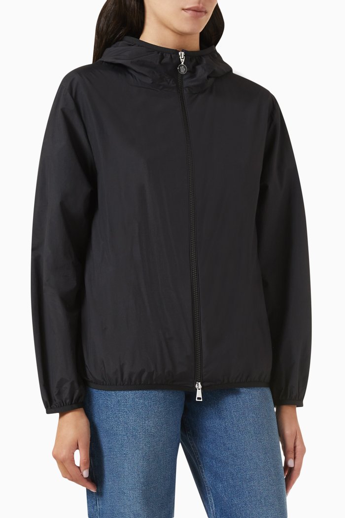 Fegeo Hooded Jacket, Black