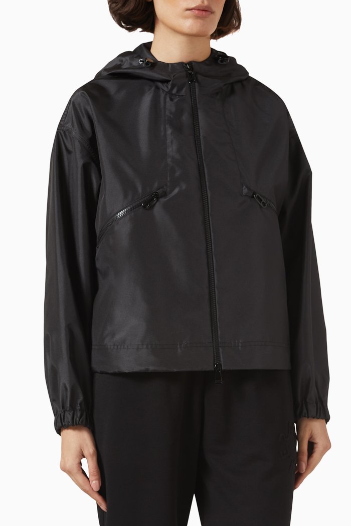 

Marmace Jacket in Canvas, Black