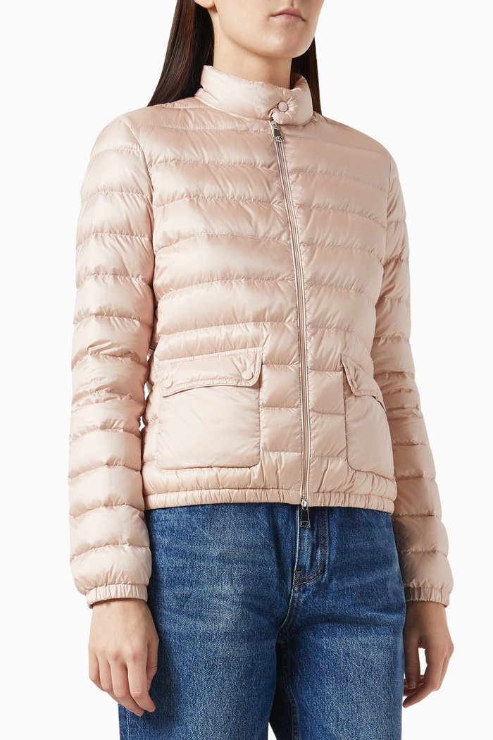 Lans Jacket in Nylon Léger, Pink