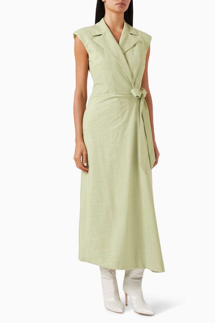 

Victoria Midi Dress, Green