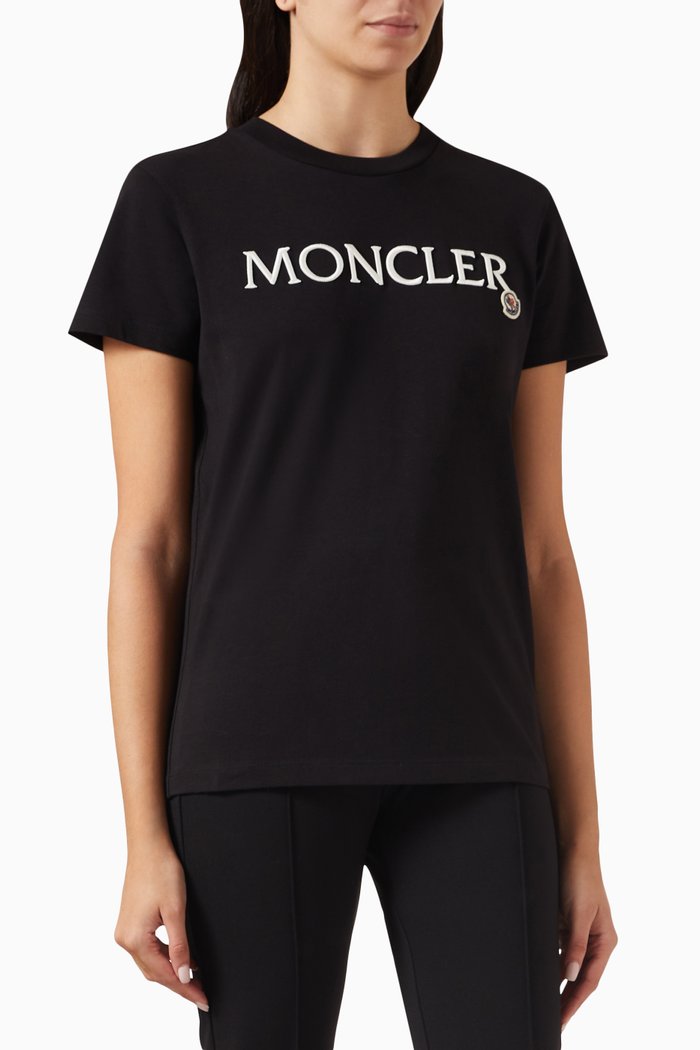 

Logo SS T-shirt in Cotton, Black