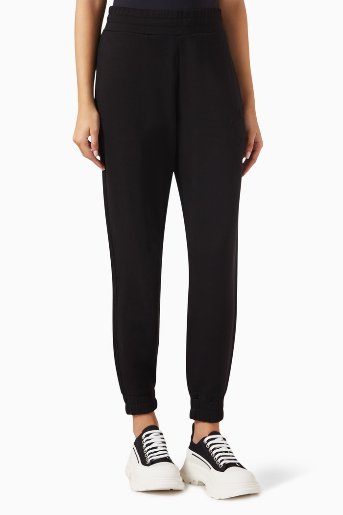 

Logo Sweatpants in Cotton, Black