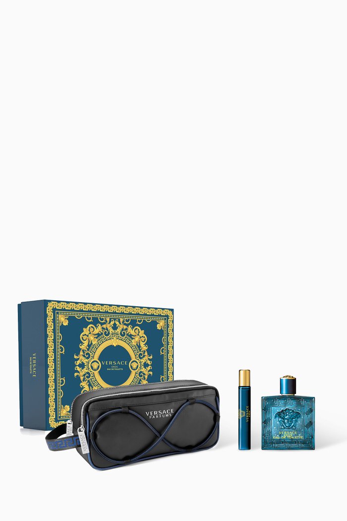 

Eros Eau de Toilette Gift Set, Colourless
