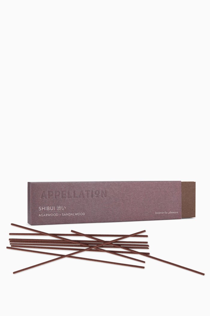 

Shibui Agarwood & Sandalwood Japanese Incense, Colourless