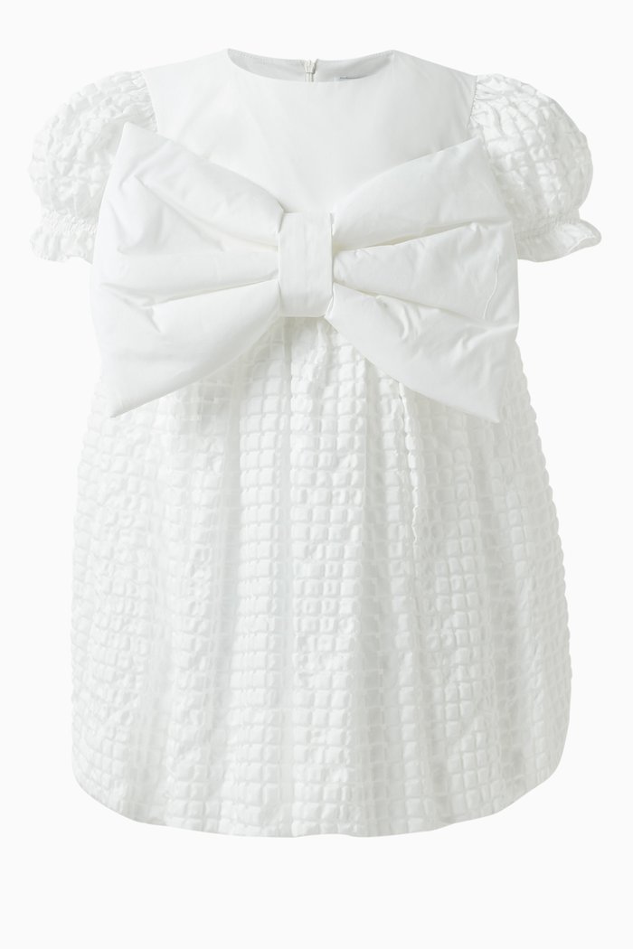 

Belladona Dress in Guipure Lace, White