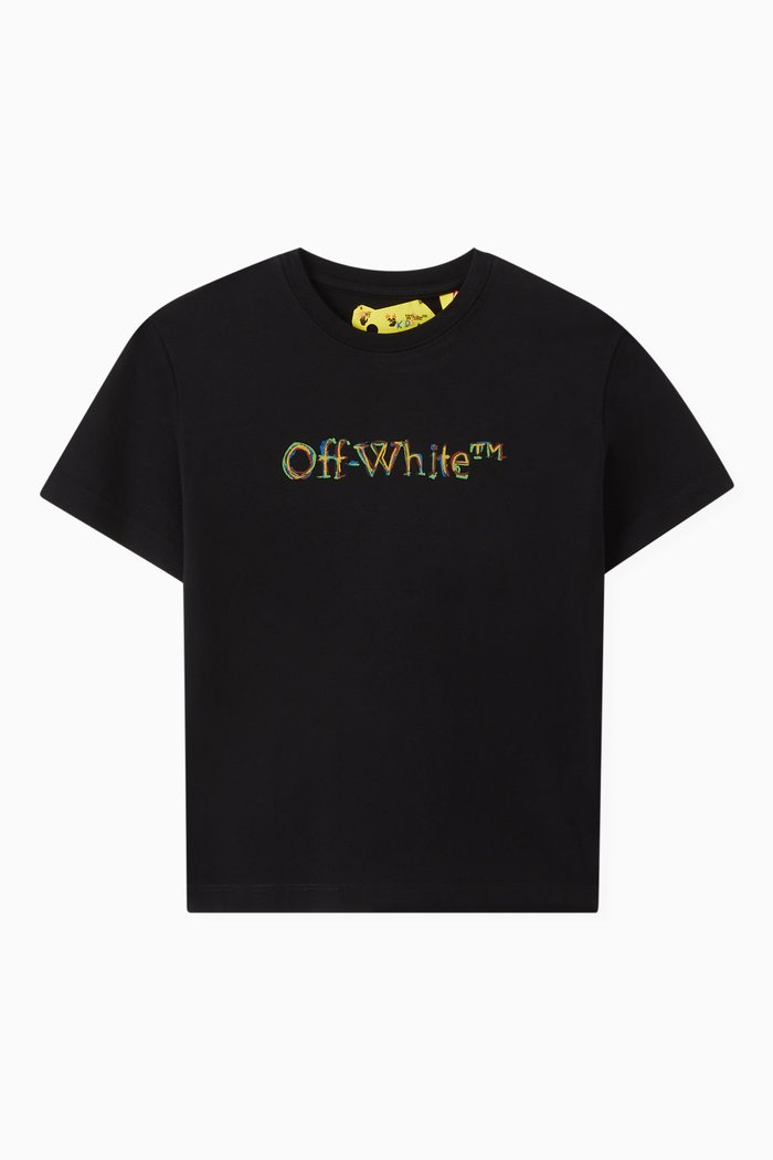 

Sketch Logo T-shirt in Cotton-jersey, Black