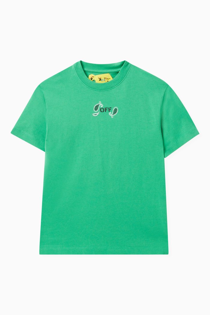 

Bandana T-shirt in Cotton, Green