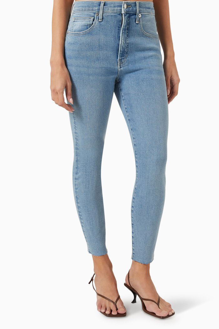 

Debbie High-rise Slim-fit Jeans in Denim, Blue