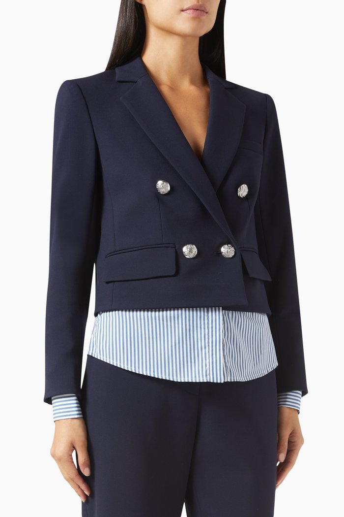 

Zion Layered Jacket, Blue