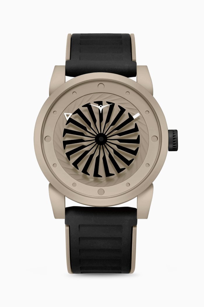 

airBLADE Automatic Polycarbonate Watch, 44mm, Neutral