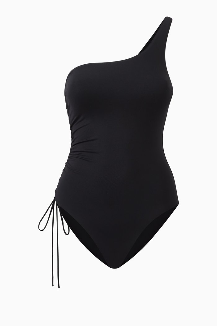 Bodrum One-piece Swimsuit, Black