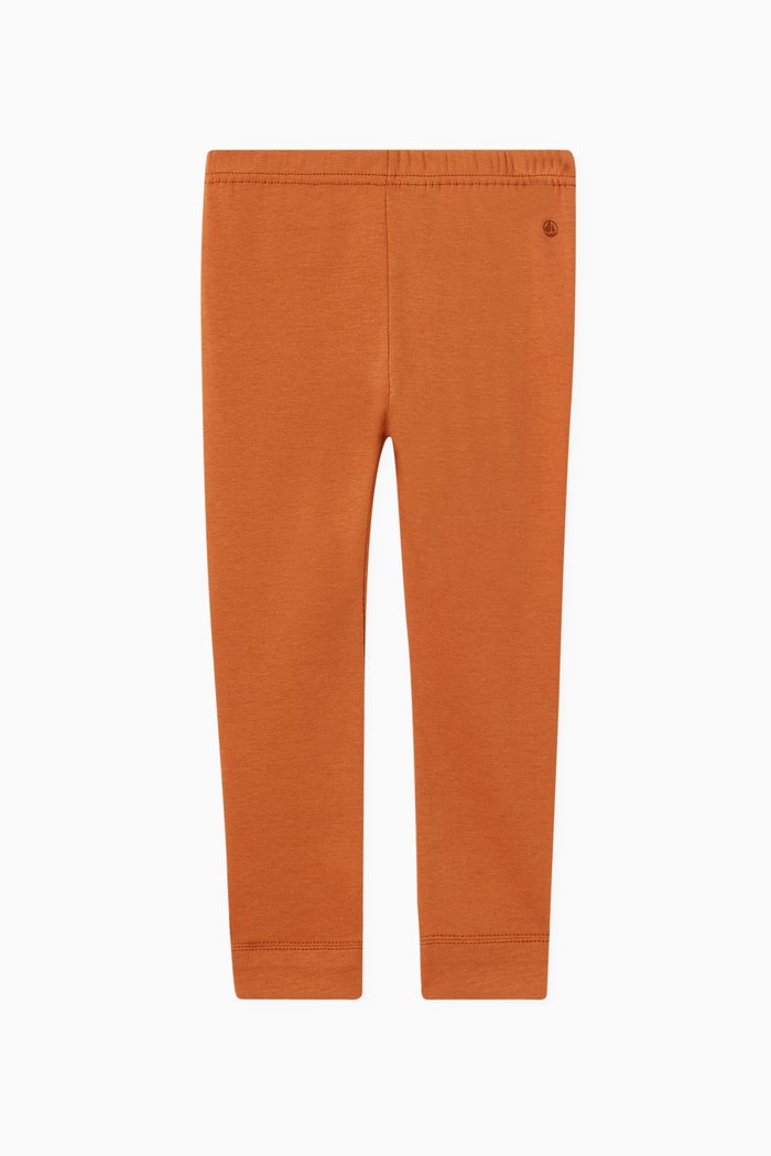 

Leggings in Cotton, Brown