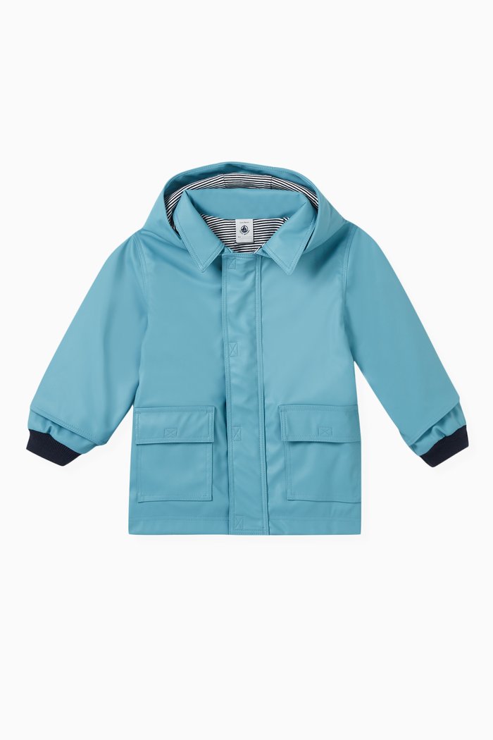 

Raincoat in Nylon, Blue