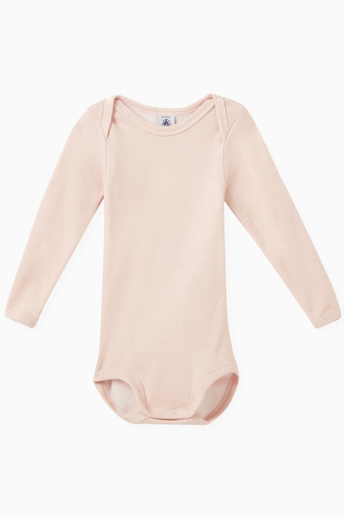 

Bodysuit in Wool Blend, Pink