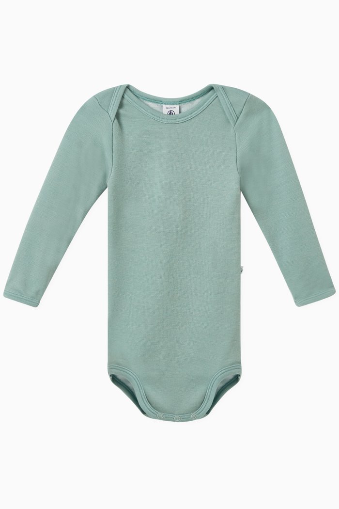 

Bodysuit in Wool Blend, Green