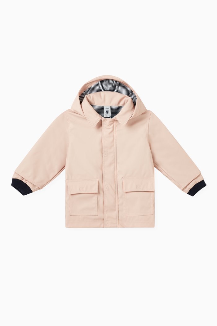 

Raincoat in Nylon, Pink