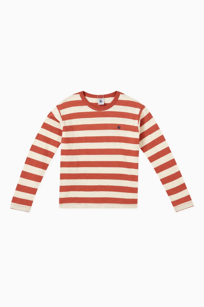 

Striped T-shirt in Cotton, Multicolour