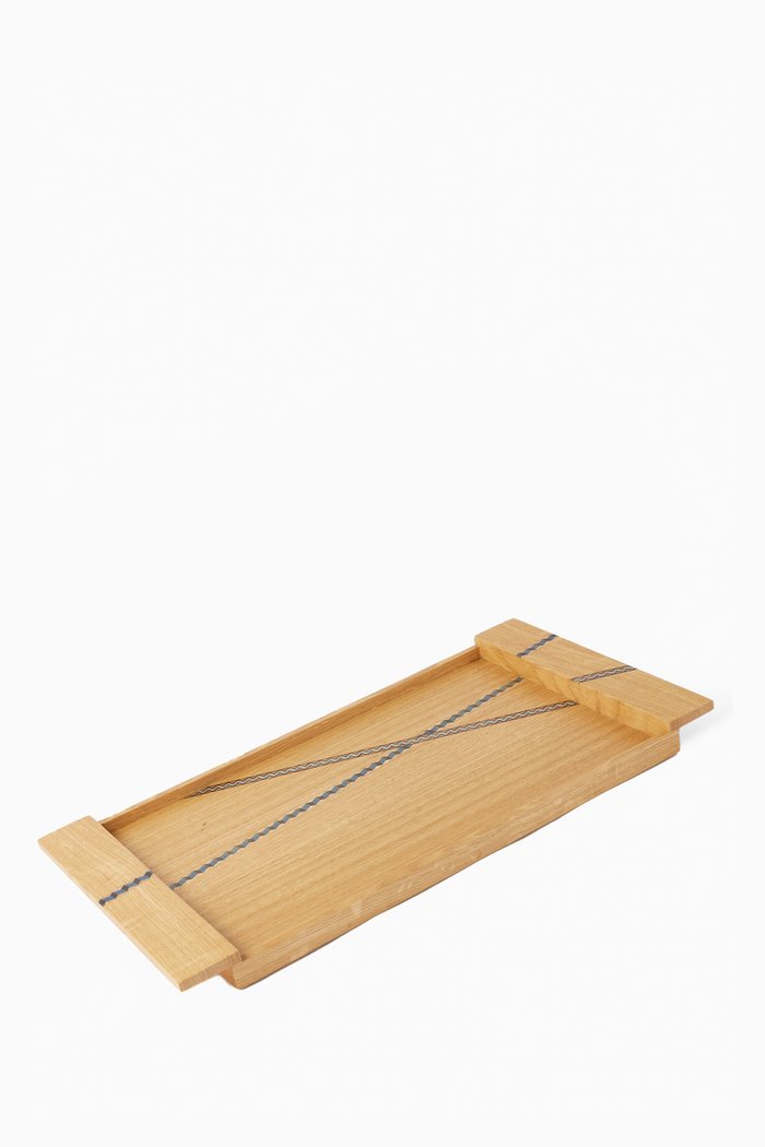 

Medium Funquetry Tray in French Oak, Brown