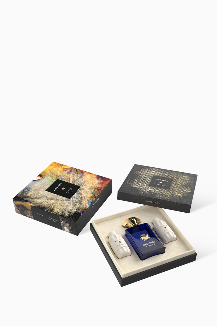Interlude Man Gift Set, Colourless