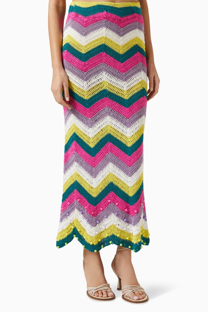 

Balearic Skirt in Crochet, Multicolour