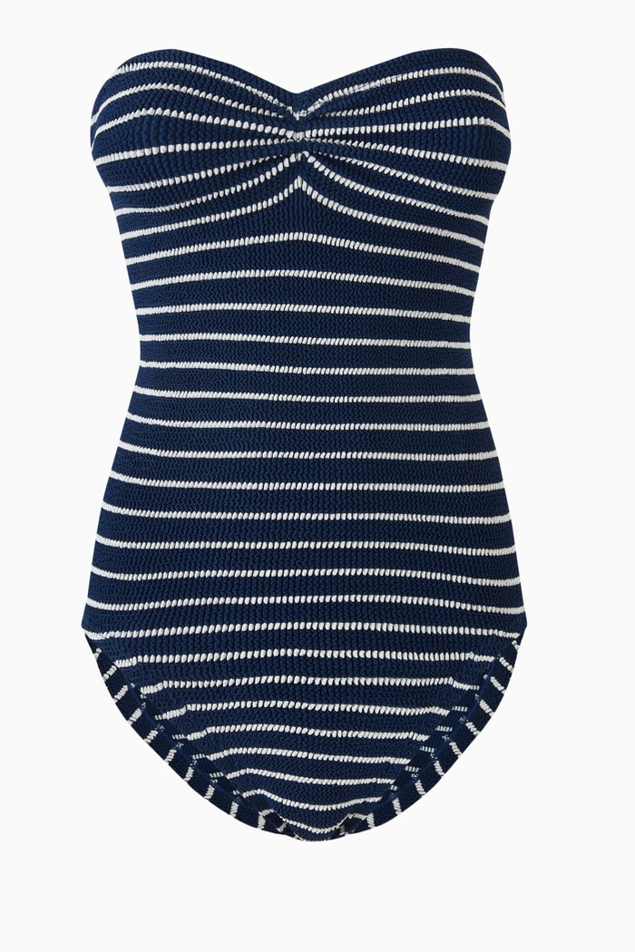 

Brooke One-Piece Swimsuit in Original Crinkle™, Blue