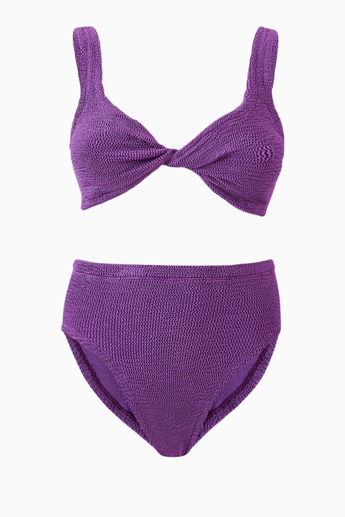 

Jamie Bikini Set in Crinkle™ Fabric, Purple