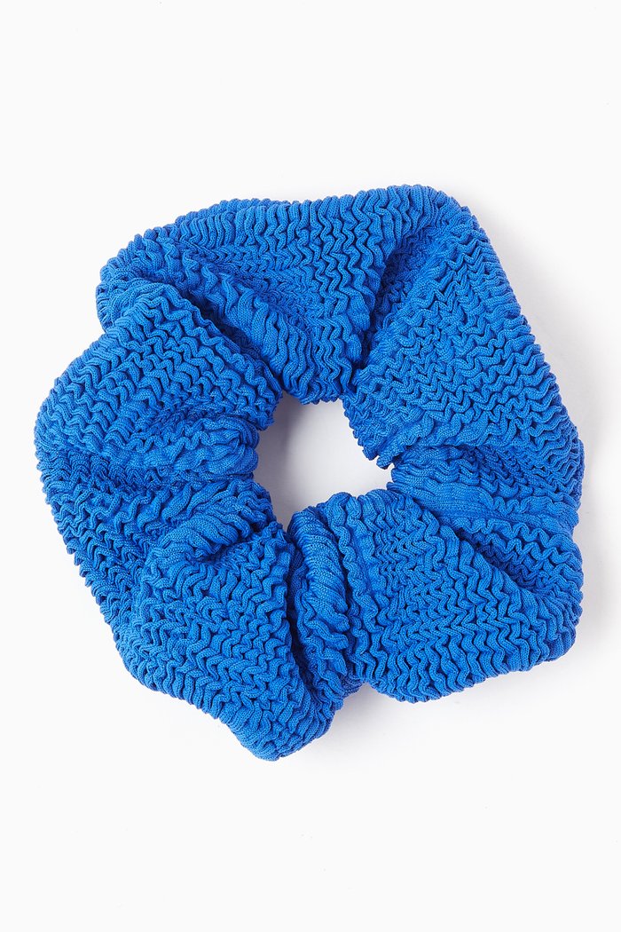 

Scrunchie Lurex in Crinkle™ Fabric, Blue