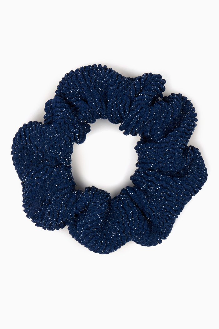 

Scrunchie Lurex in Crinkle™ Fabric, Blue