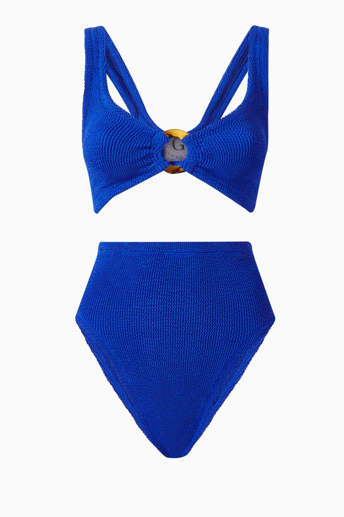 

Nadine Bikini Set in Original Crinkle™, Blue