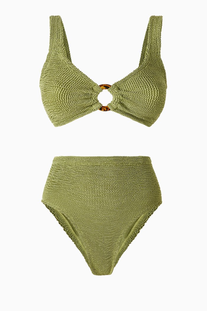 

Nadine Bikini Set in Original Crinkle™, Green