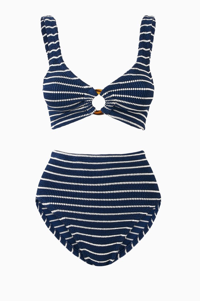 

Nadine Bikini Set in Original Crinkle™, Blue