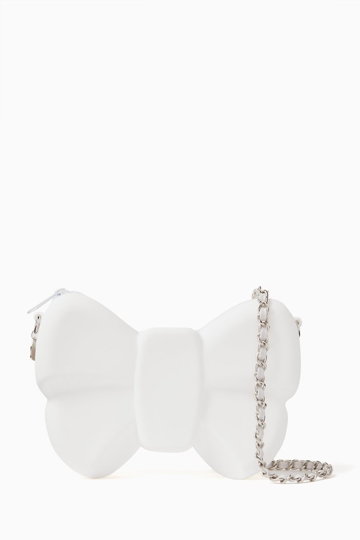 

Butterfly Shoulder Bag, White