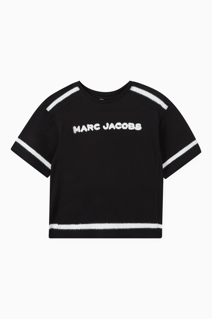 

Logo-print T-shirt in Cotton, Black