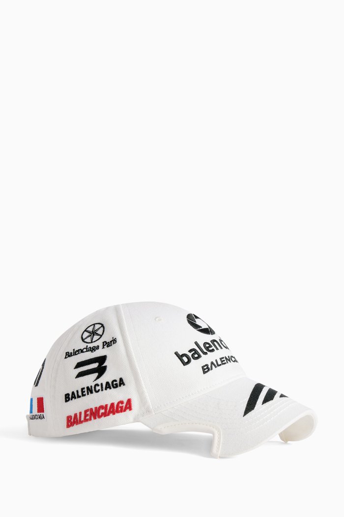 

Unisex Top League Cap in Cotton Drill, White