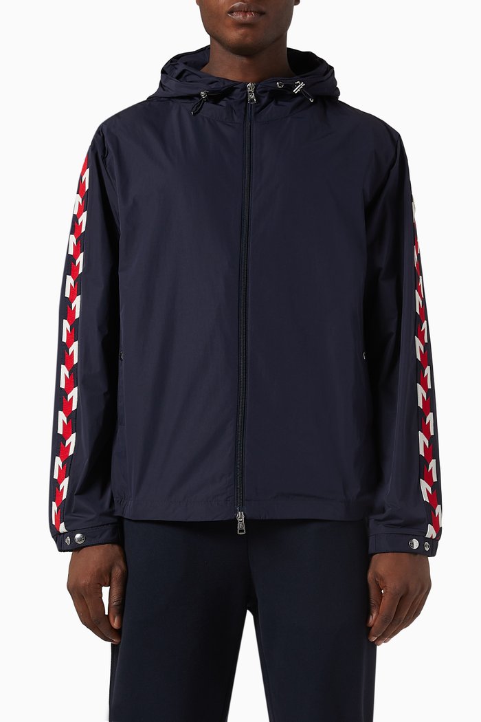 Moyse Jacket in Nylon, Blue